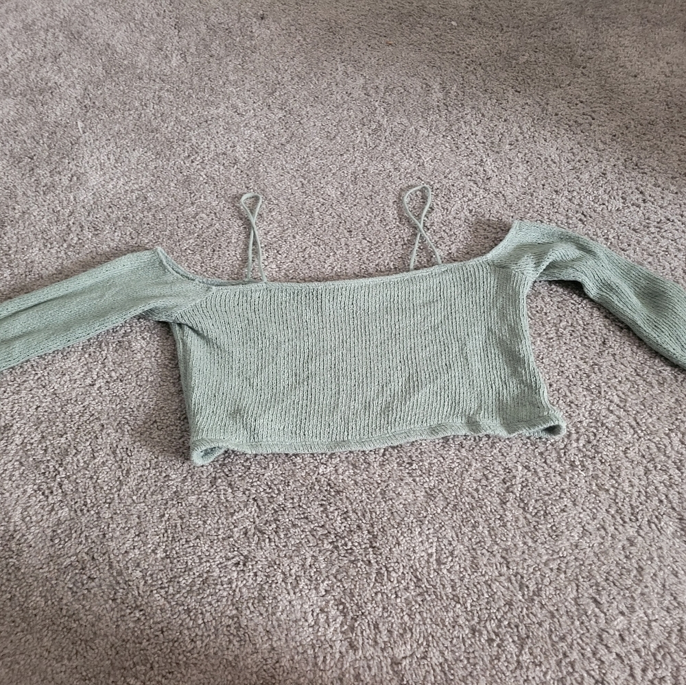 Forever 21 off the shoulder crop top